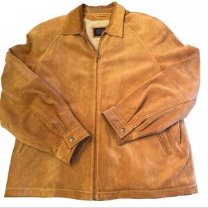 Wilsons Leather Pelle Studio Suede Jacket Men’s Size Extra Large Preowned